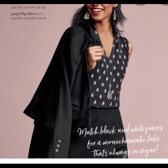 CAbi Navy Memento Blouse - Picture 2 of 13